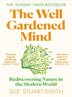 Book cover titled "The Well Gardened Mind"